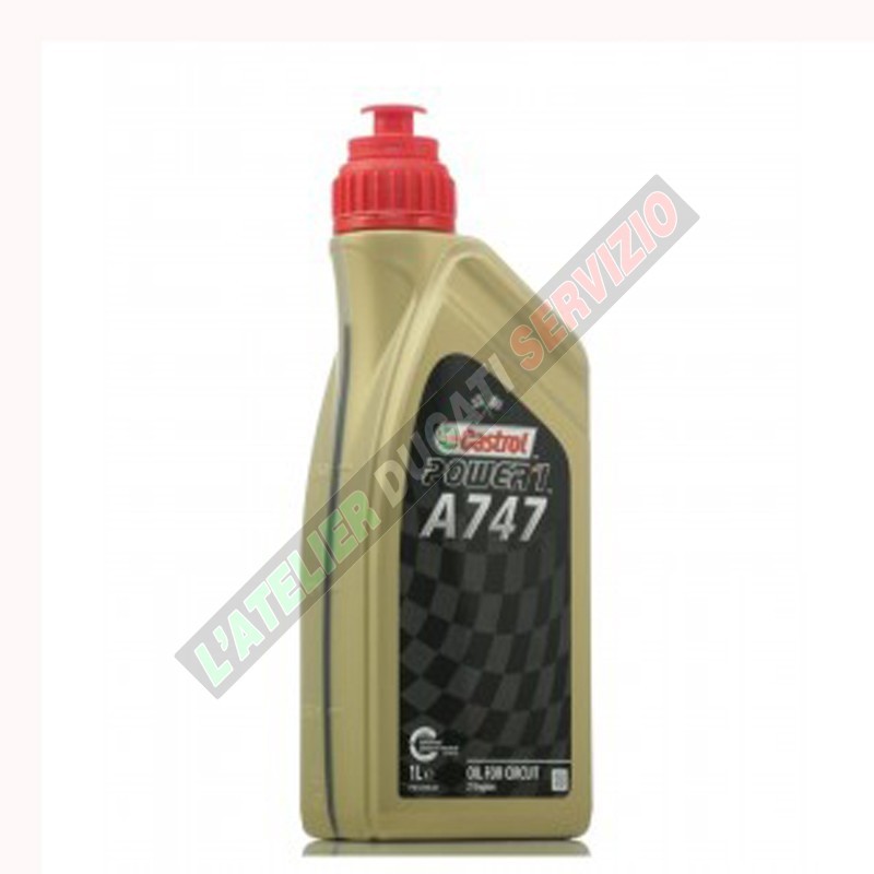 HUILE MOTEUR 2 TEMPS CASTROL A747 COMPETITION SEMI SYNTHETIQUE A BASE ...