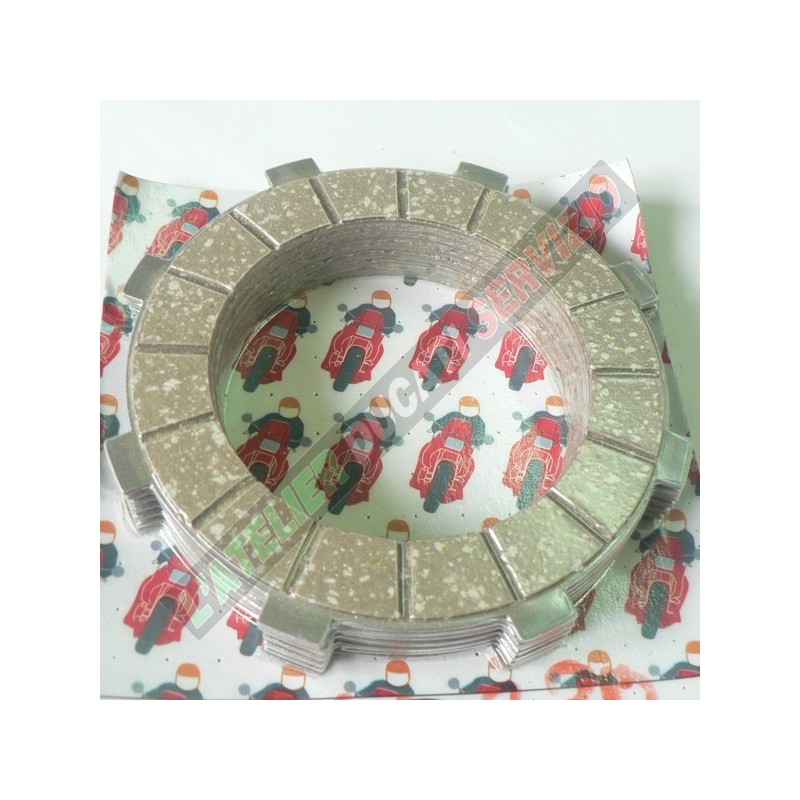 Set Disques D'embrayage Garnis Pour Ducati 1198 Et 1198 S (2009-2010)